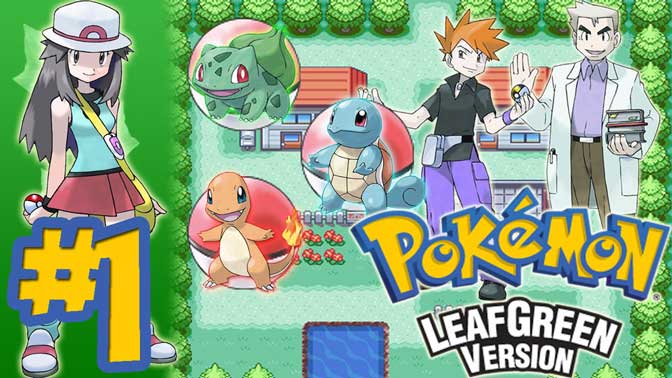 Pokemon LeafGreen Cheats Gameshark Codes For Advance