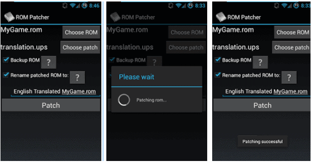 Android app patch gba rom