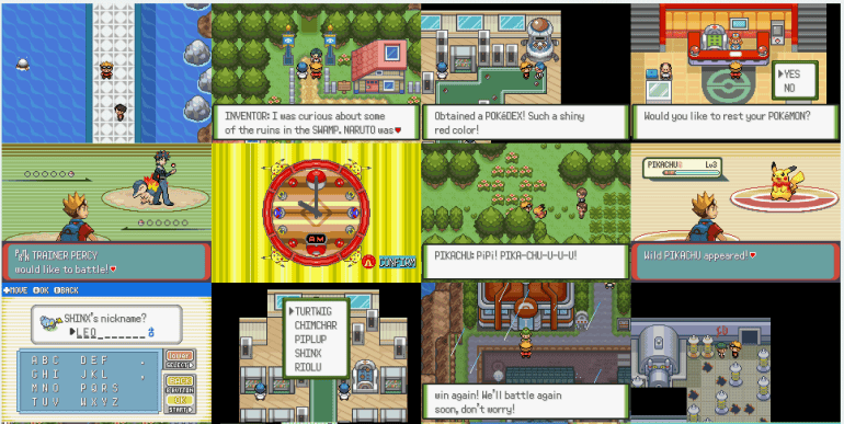 Pokemon glazed screenshots