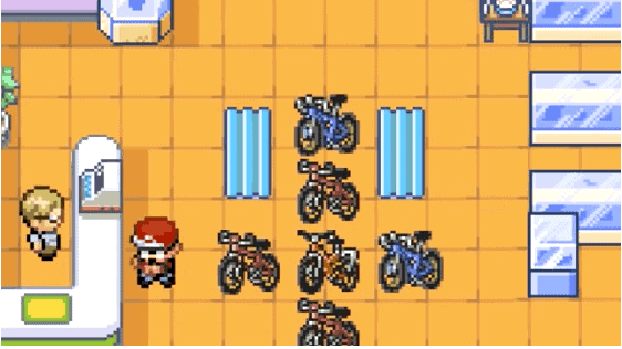 Pokemon Rusty 4 Pokemon rusty at bike shop