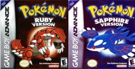 Pokemon ruby & sapphire version