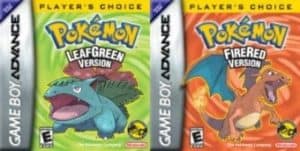 Pokemon firered & leafgreen versions