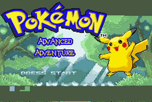 Advanced adventure screen