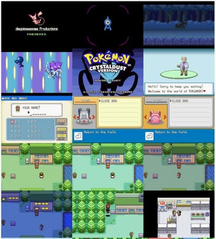 Pokemon Crystaldust 2 Crystaldust screeshot1