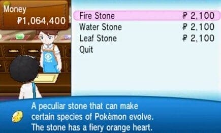 Fire stone location pokemon x & y