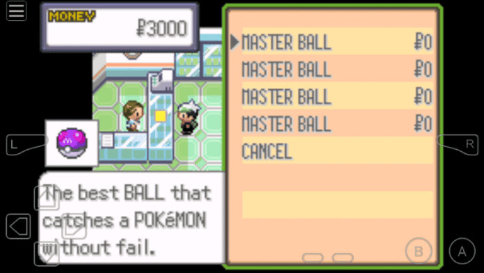 Master Ball Cheat in Pokemon Emerald - All You Want to Know