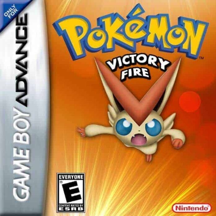 Pokemon victory fire cover