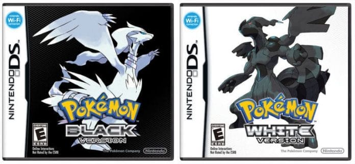 Pokemon black and white version nds