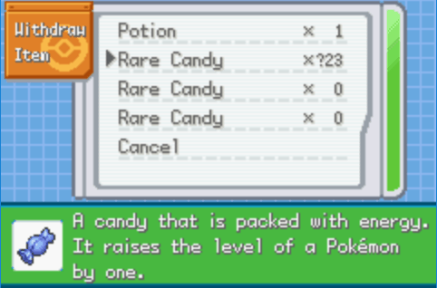 Pokemon clover unlimited rare candy pc