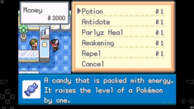Gaia cheat items in pokemart only 1