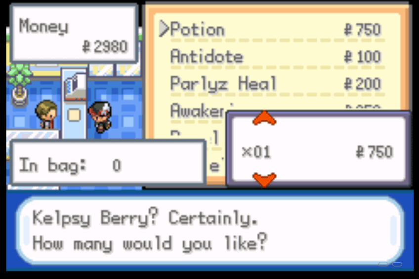 Pokemon gaia v3 berry item cheat