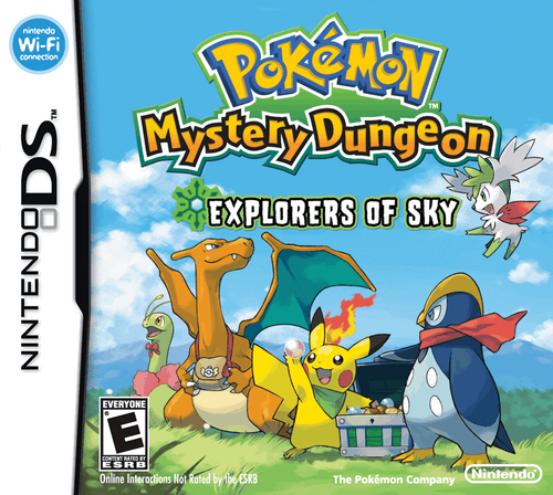Best Pokemon Games For Nintendo Ds 5 Pokemon mystery dungeon: explorers of sky