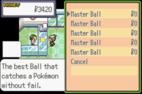Theta emerald renev master ball cheat