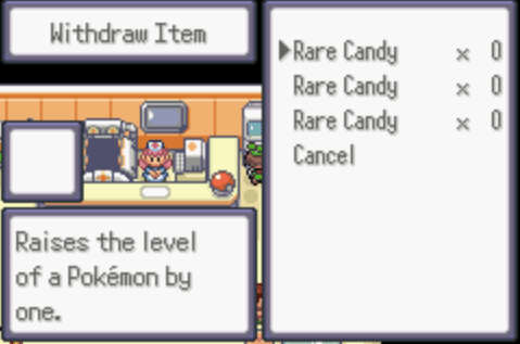 Theta emerald renev rare candy cheat