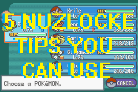 Nuzlocke tips