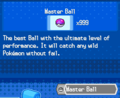 Pokemon white 2 unlock master ball heat