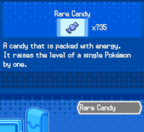 Pokemon white 2 rare candy cheat
