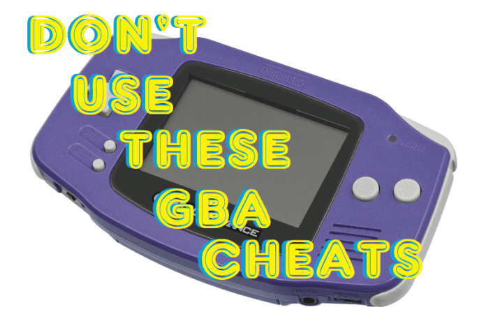 5 Must Avoid Cheats When Playing Pokemon Gba Games 1 Must avoid cheats when playing pokemon gba games