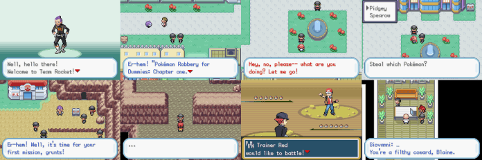 FireRed hack: - Pokémon FireRed: Rocket Edition (Completed)