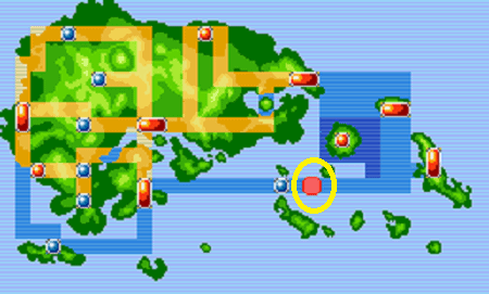 Pokemon emerald legendary locations