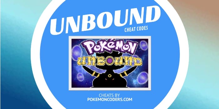 Pokemon Unbound Cheats: Mega Items, Evolutions & More