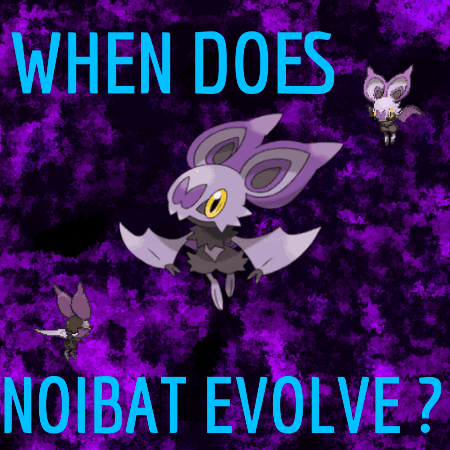 When does noibat evolve