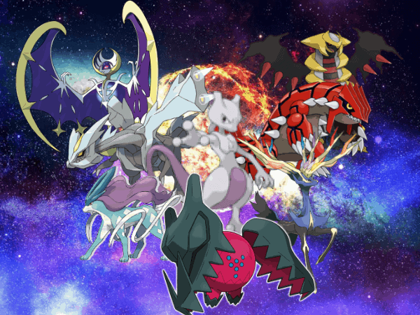 all legendary pokemon in one picture 2022