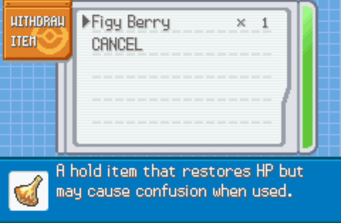 Unlimited berries last firered cheat