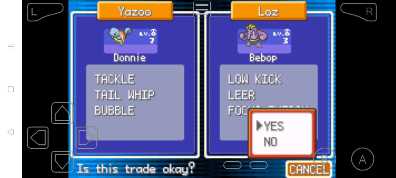 How to trade Pokemon, My Boy! Tutorial