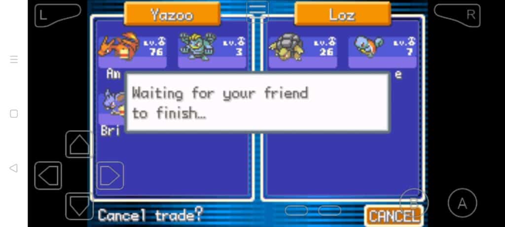 Step 25 how to trade pokemon in myboy