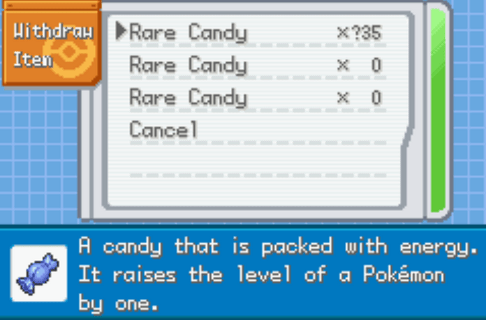 Rare candy pokemon mega origins cheat
