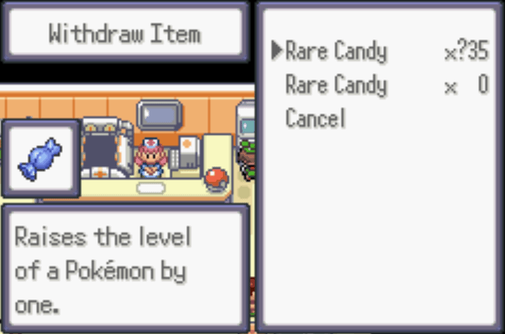 Unlimited rare candies pokemon moon emerald cheat