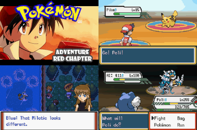 Adventure - red chapter best rom hack with gen 7 pokemon