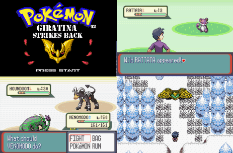 10 Best Pokemon Rom Hacks With New Region 6 Giratina strikes back 10 best pokemon rom hack with new region