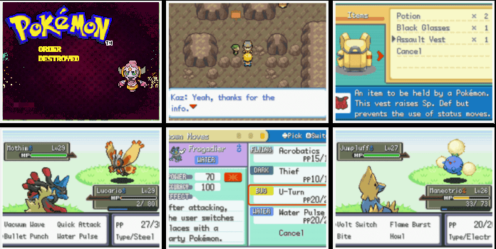 10 Best Pokemon Rom Hacks With New Region 2 Dark rising: order destroyed 10 best pokemon rom hack with new region