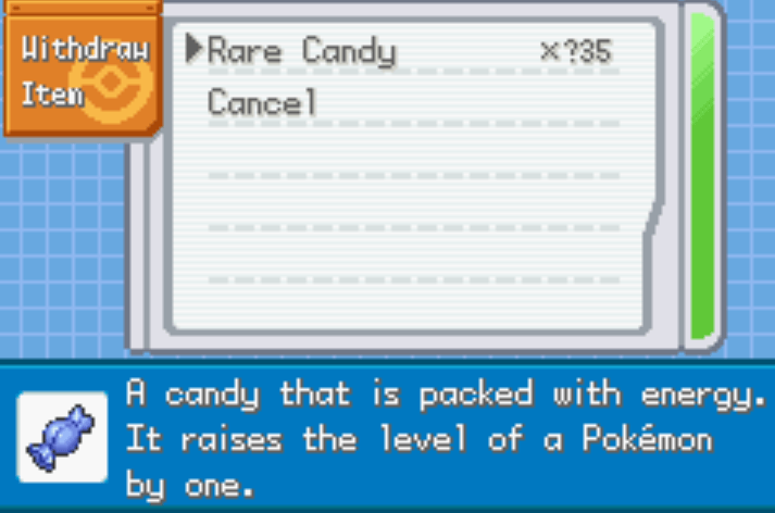 Unlimited rare candies pokemon dreams cheat