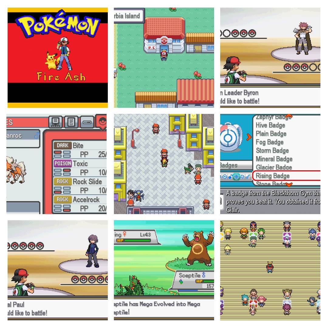 Pokémon The Legendary Ashes Version ROM - Nintendo GBA