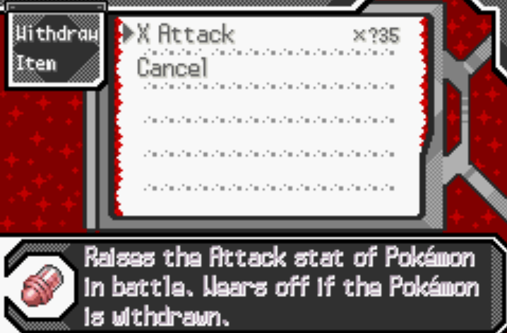 Unlimited misc items pokemon sors cheat
