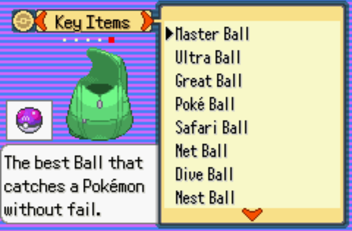 Unlock all poke balls pokemon altered emerald cheat
