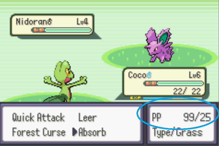 Never run out of pp pokemon altered emerald cheat