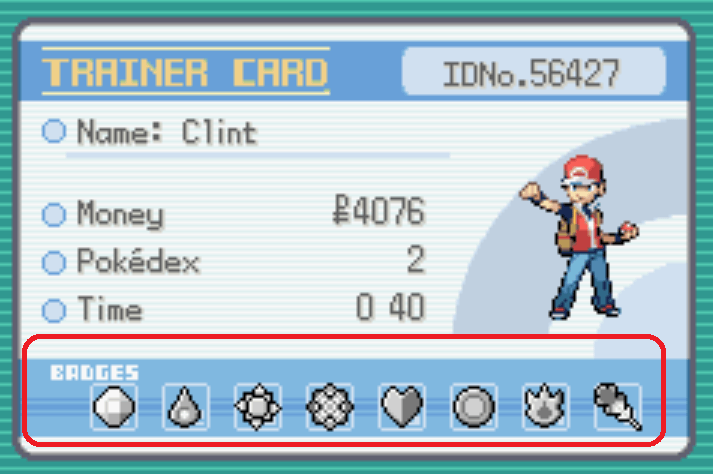 Pokemon Dreary Cheats 15 Unlock badges pokemon dreary cheat