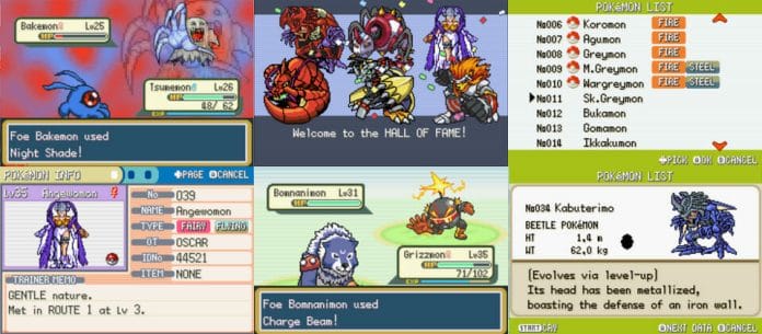 Digimon nova red screenshots