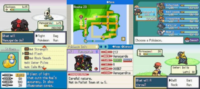 Pokemon fused dimensions screenshots