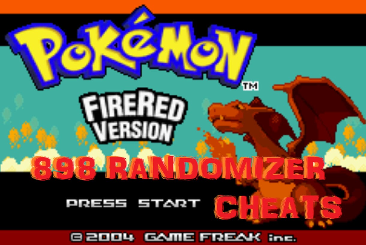 Pokemon Fire Red 898 Randomizer Cheat Codes! 