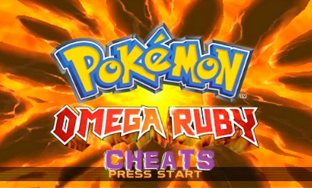 Pokemon omega ruby cheats