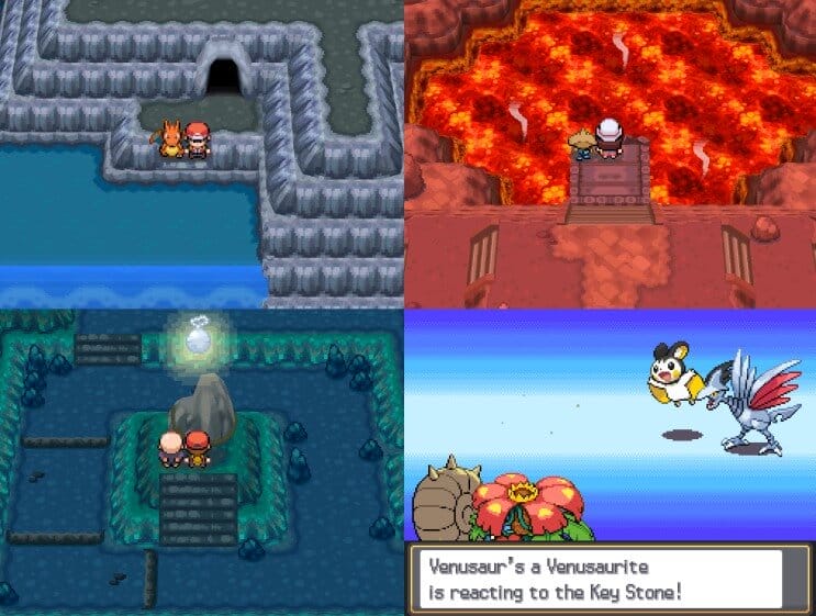 Pokemon rosegold screenshots