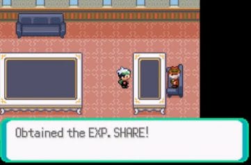 Como pegar o Exp. Share no Pokémon Emerald