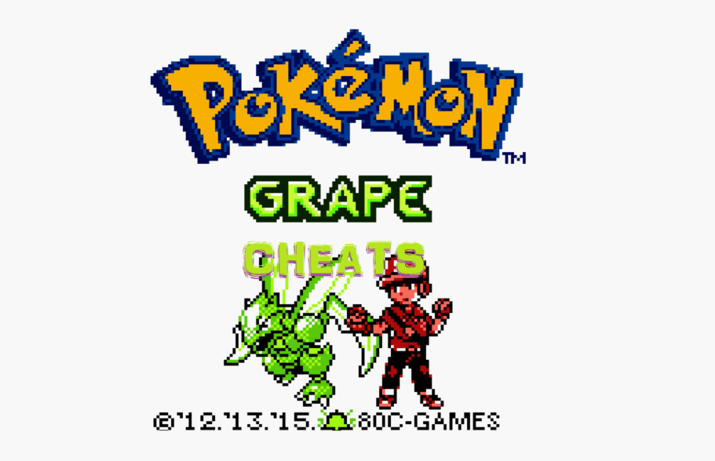 Pokemon grape cheats