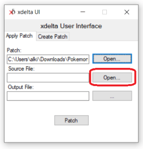How To Patch Nds Roms With Xdelta To Play Ds Rom Hacks 6 Choosing source file