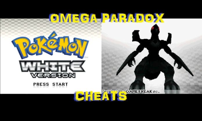 Pokemon omega paradox cheats
